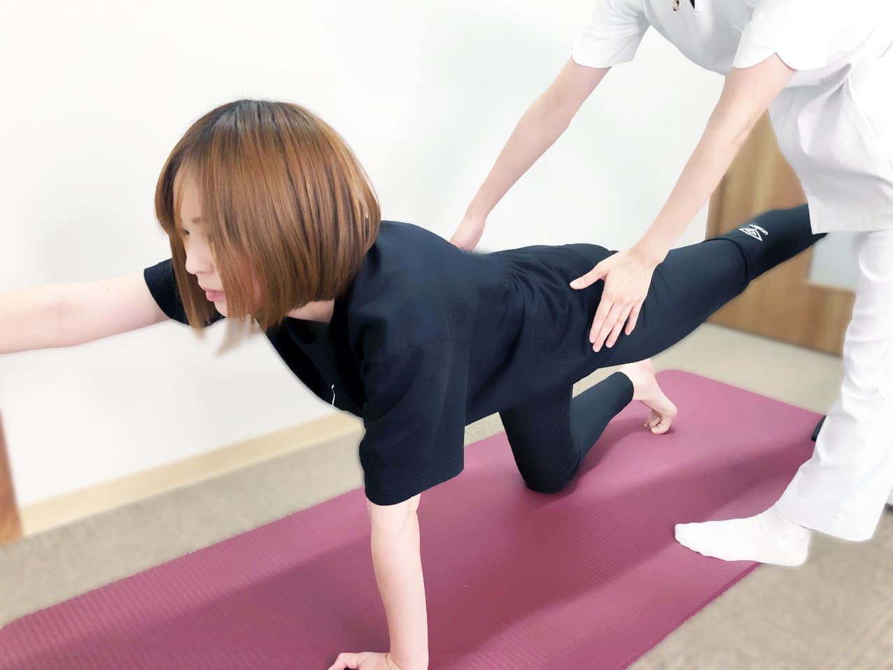 産後の骨盤強化ピラティス
